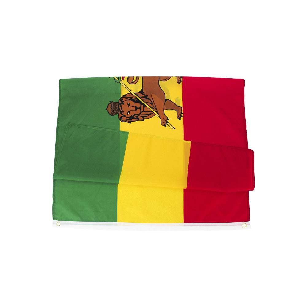 Ethiopian Lion 90 150cm Flag