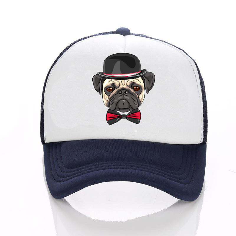 Peaked cap spring and summer net cap