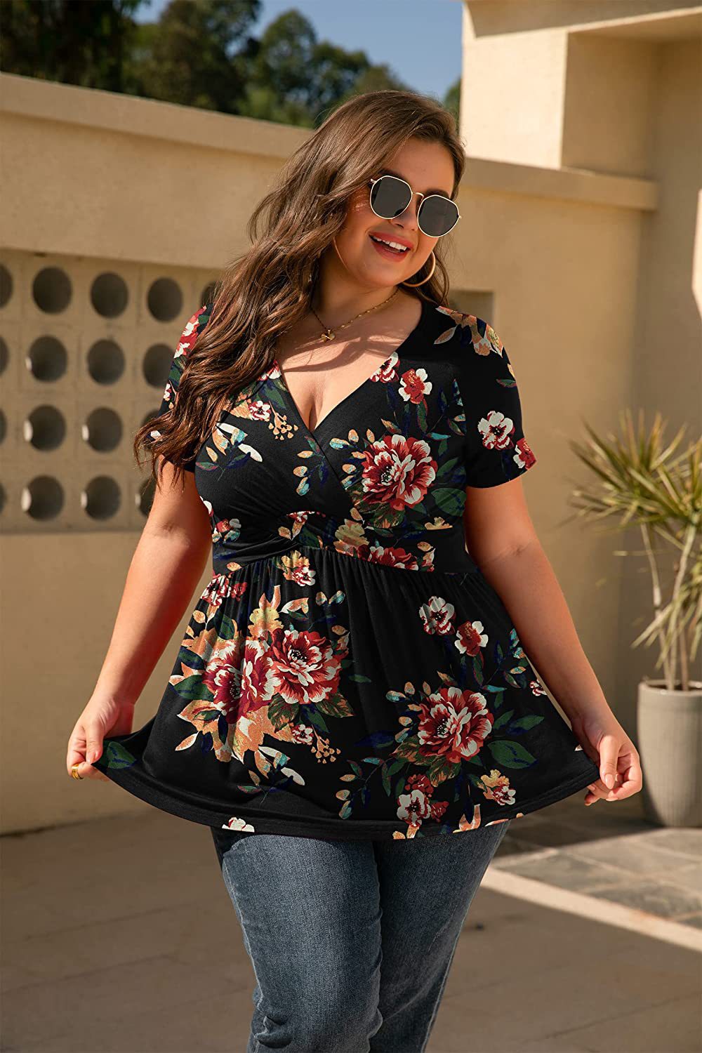 Fashion Personalized Printed T-shirt Women's Top