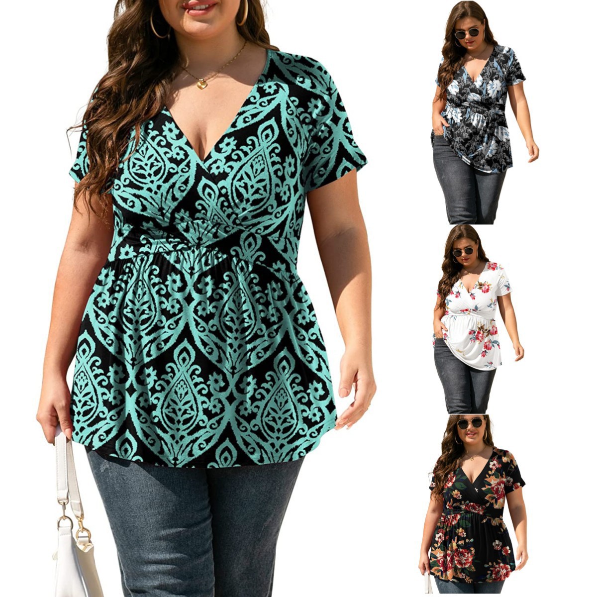 Fashion Personalized Printed T-shirt Women's Top