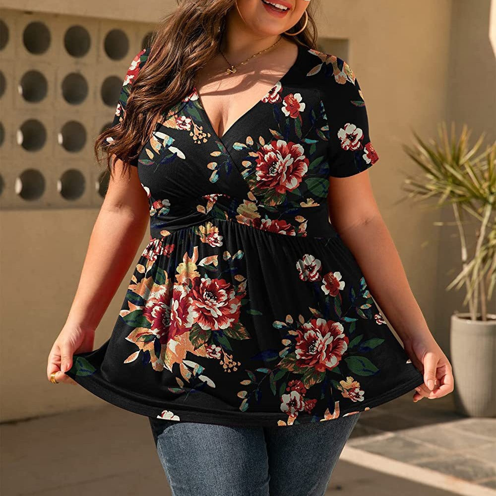 Fashion Personalized Printed T-shirt Women's Top