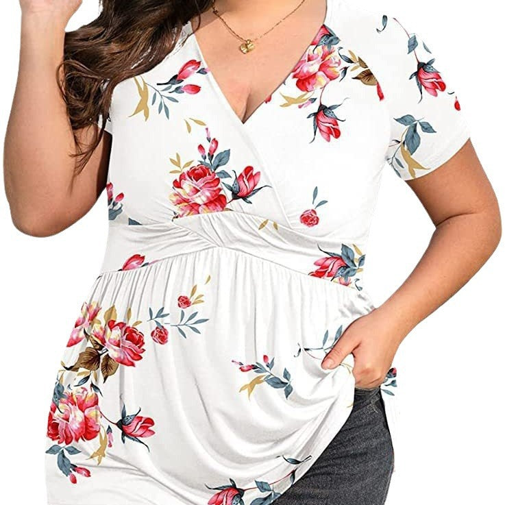 Fashion Personalized Printed T-shirt Women's Top