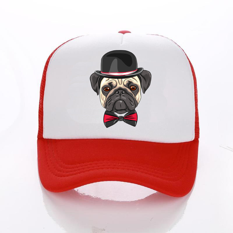 Peaked cap spring and summer net cap