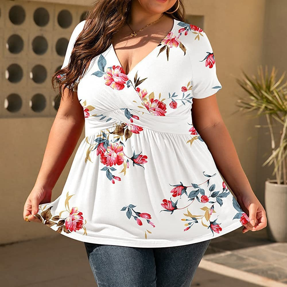 Fashion Personalized Printed T-shirt Women's Top