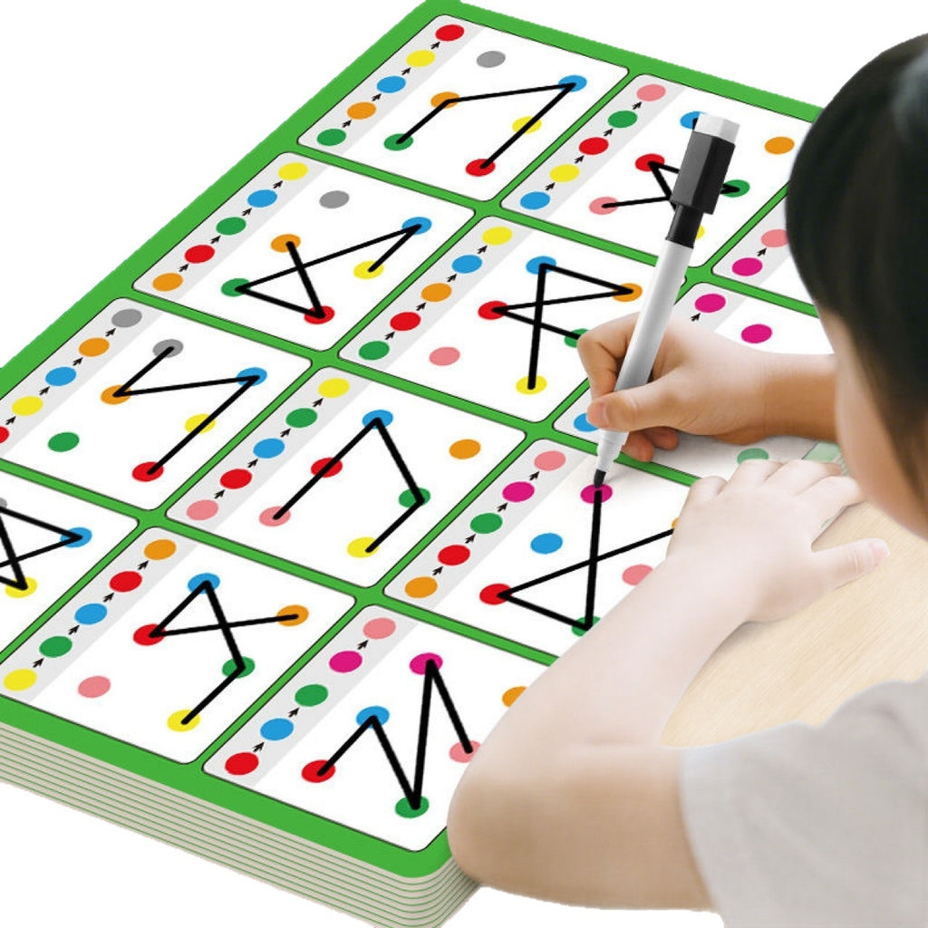 Visual Tracking Concentration Attention Training Kids Memory Match Game Kindergarten Educational Toy For Babies