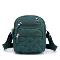 Solid Color Minimalism Crossbody Nylon Canvas Bag