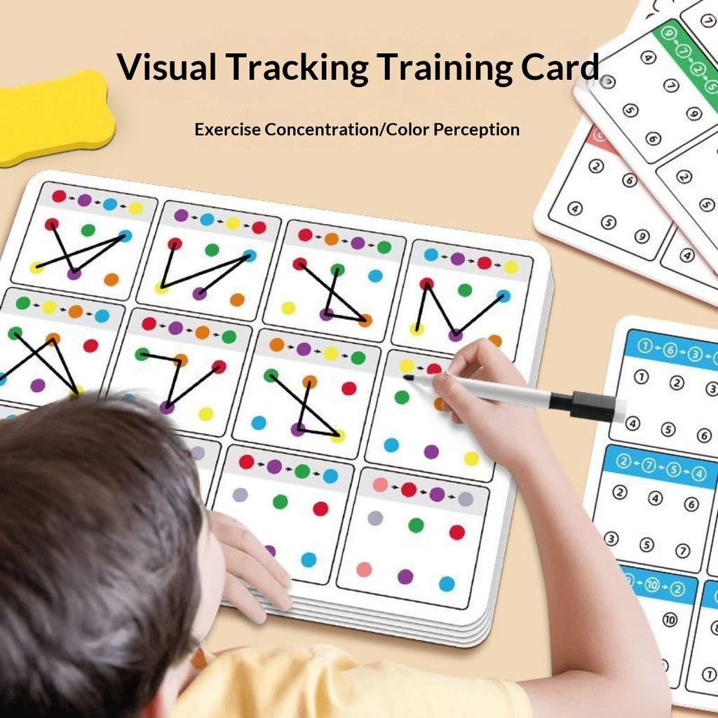 Visual Tracking Concentration Attention Training Kids Memory Match Game Kindergarten Educational Toy For Babies